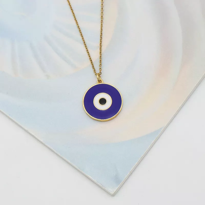 Scarlett Evil Eye Pendant